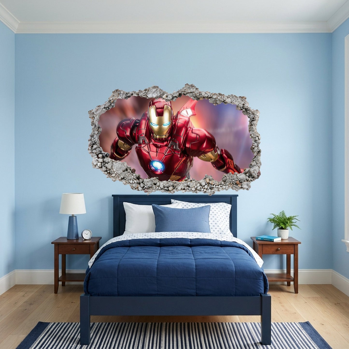Iron Man Avengers Marvel Comics Kids Room Decor Bedroom Decor 072