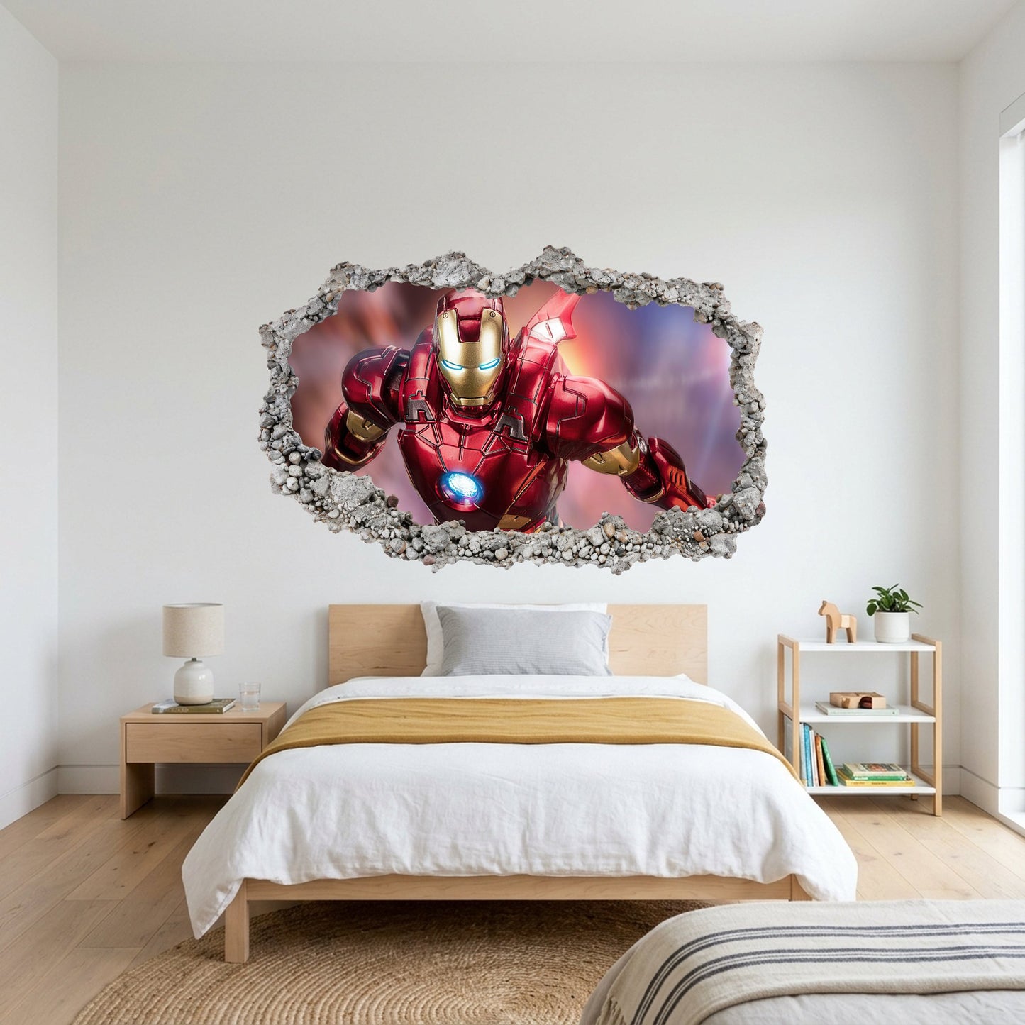 Iron Man Avengers Marvel Comics Kids Room Decor Bedroom Decor 072