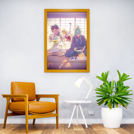 JN 13 Asian Style Poster | Wall Art for Home & Office | High-Quality Print - High-Quality Premium Wall Art Decor Sticker
