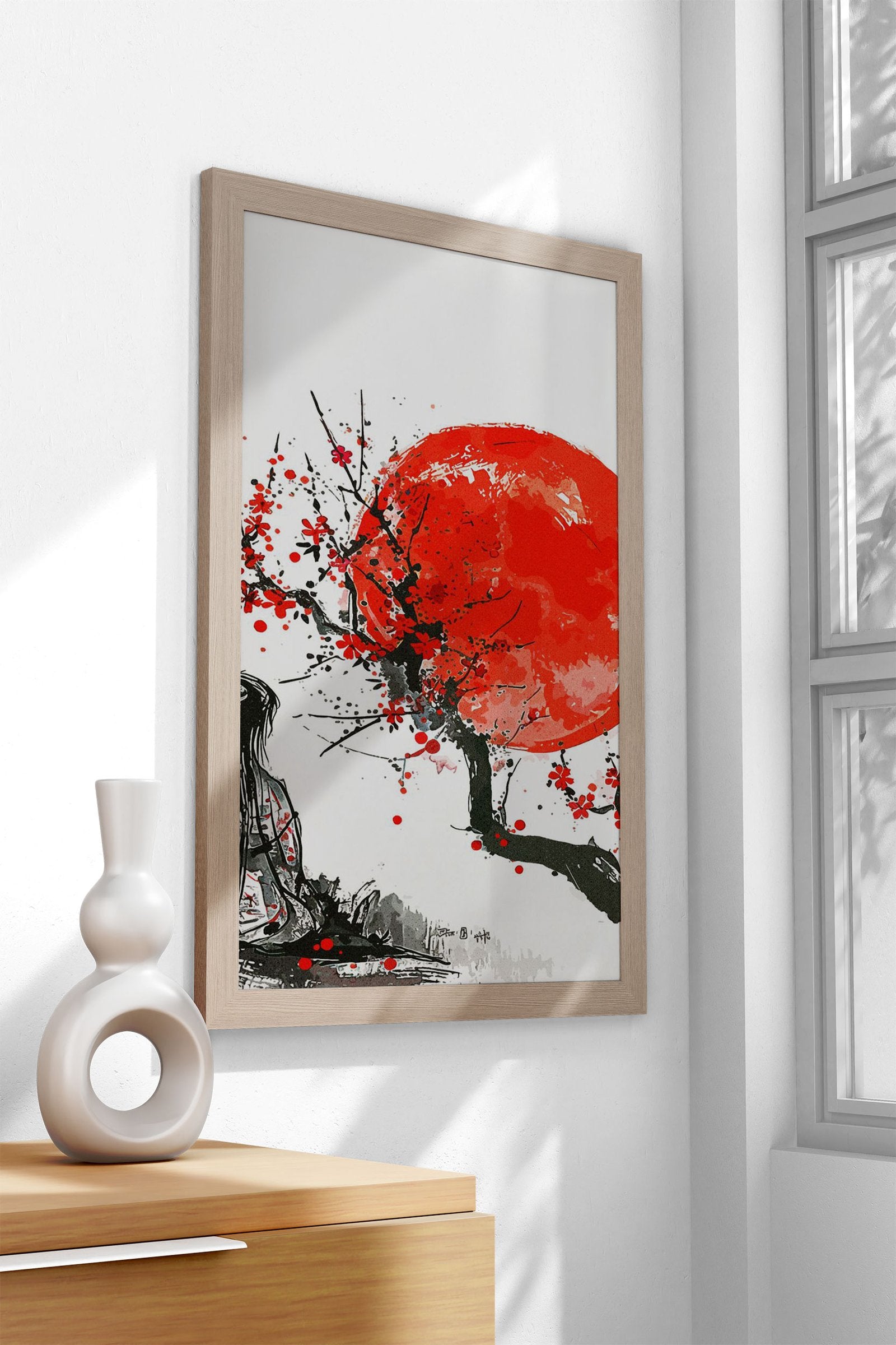 Japan Art Geisha Asian Style Poster | Wall Art for Home & Office | High-Quality Print - High-Quality Visual Display