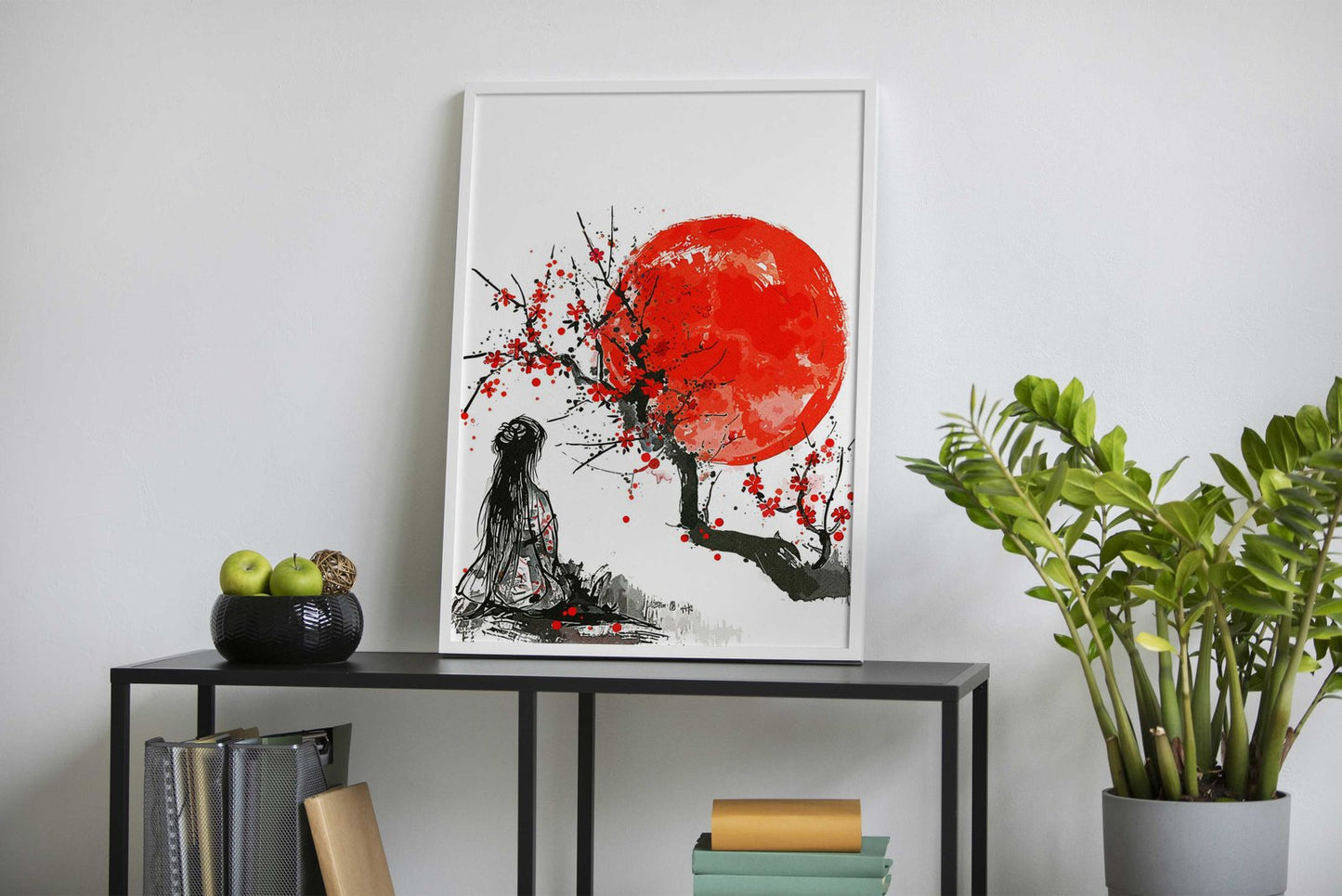 Japan Art Geisha Asian Style Poster | Wall Art for Home & Office | High-Quality Print - High-Quality Visual Display