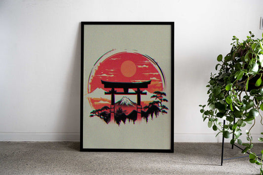 Japan Art Style 12 Asian Style Poster | Wall Art for Home & Office | High-Quality Print - High-Quality Visual Display