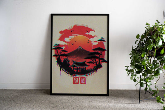 Japan Art Style 4 Asian Style Poster | Wall Art for Home & Office | High-Quality Print - High-Quality Visual Display