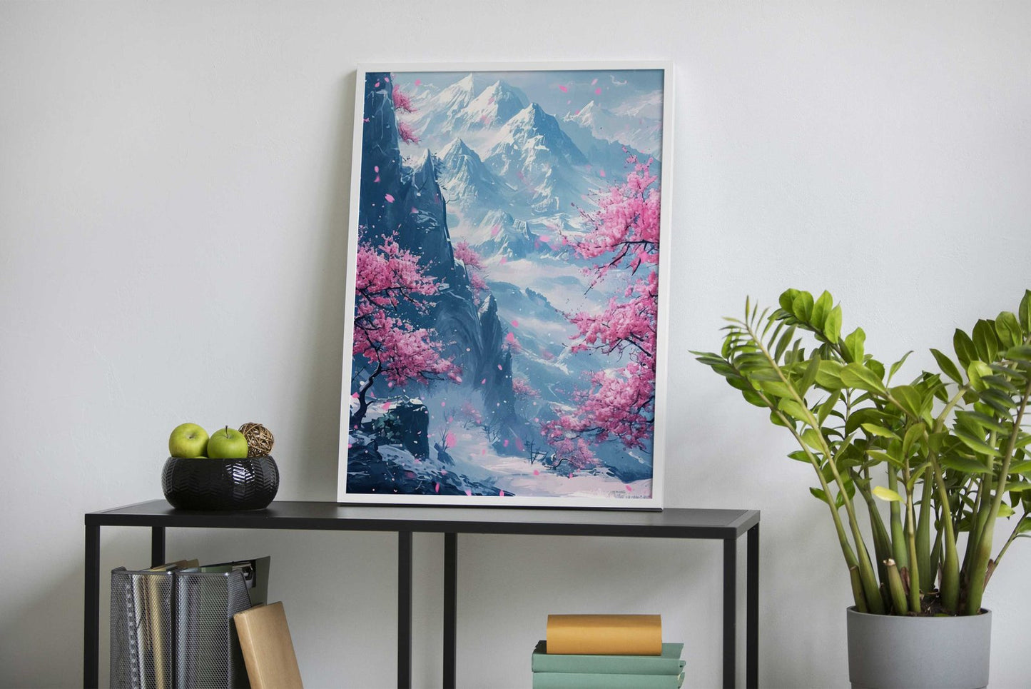 Japan Cherry Landscape Asian Style Poster | Wall Art for Home & Office | High-Quality Print