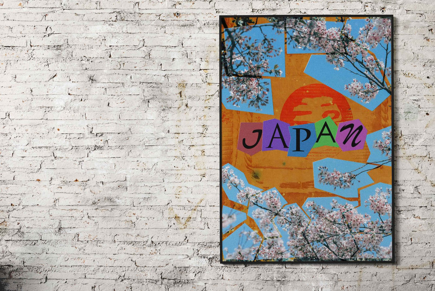 Japan Collage Art Asian Style Poster | Wall Art for Home & Office | High-Quality Print