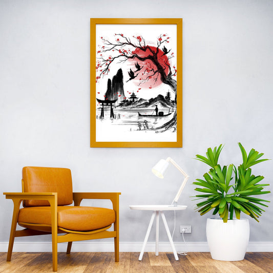 Japan Dream Asian Style Poster | Wall Art for Home & Office | High-Quality Print - High-Quality Visual Display