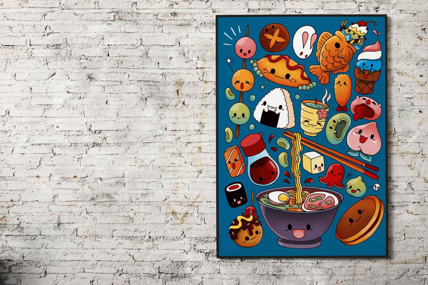 Japan Food Asian Style Poster | Wall Art for Home & Office | High-Quality Print