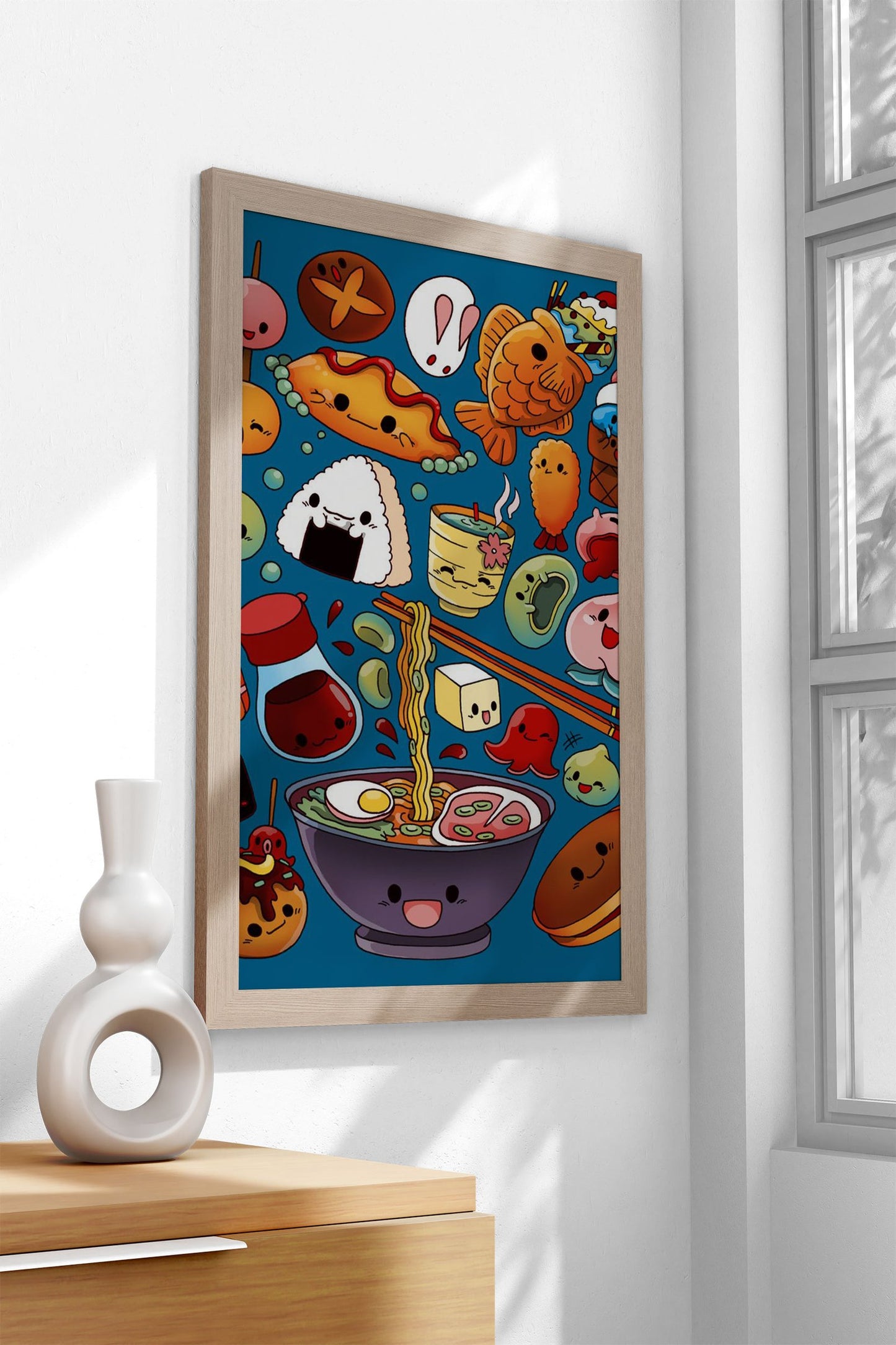 Japan Food Asian Style Poster | Wall Art for Home & Office | High-Quality Print