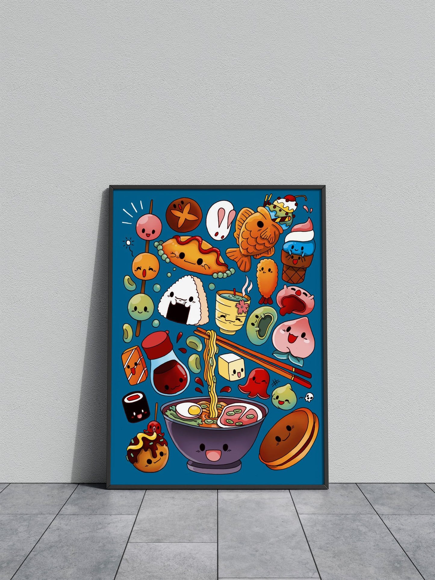 Japan Food Asian Style Poster | Wall Art for Home & Office | High-Quality Print