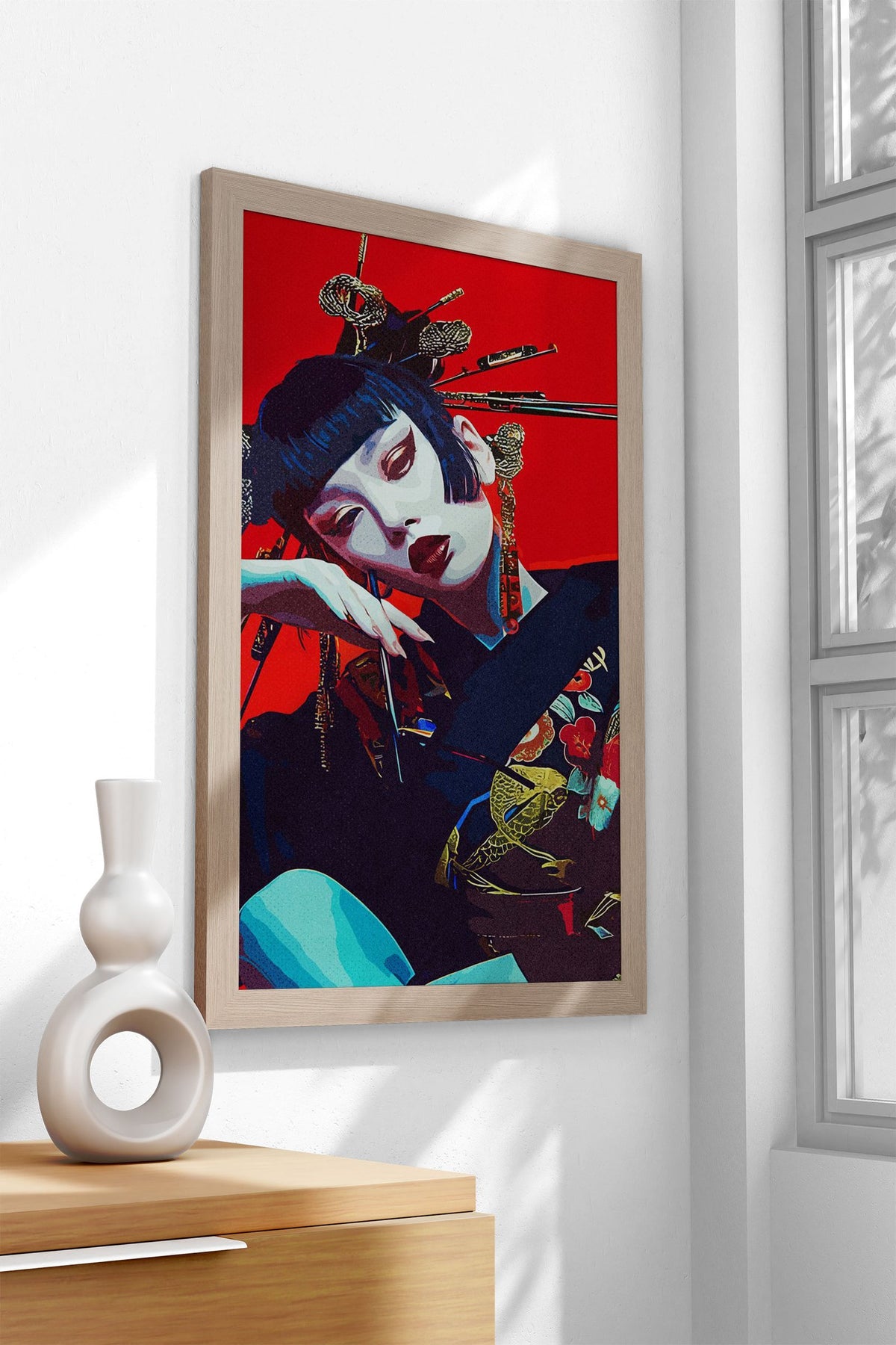 Japan Geisha Asian Style Poster | Wall Art for Home & Office | High-Quality Print - High-Quality Visual Display