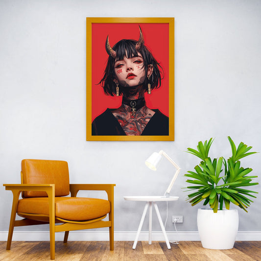 Japan Ghost Asian Style Poster | Wall Art for Home & Office | High-Quality Print - High-Quality Visual Display