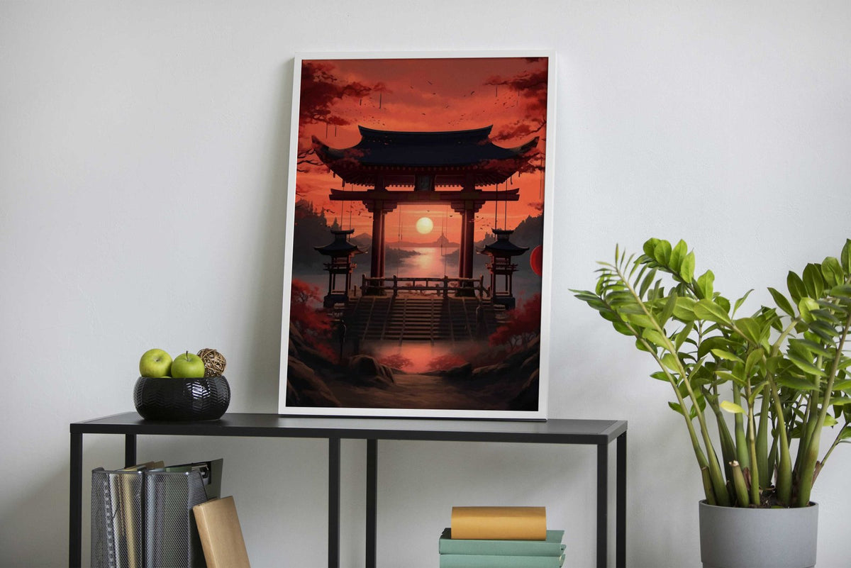 Japan Landscape Nature Asian Style Poster | Wall Art for Home & Office | High-Quality Print - High-Quality Visual Display