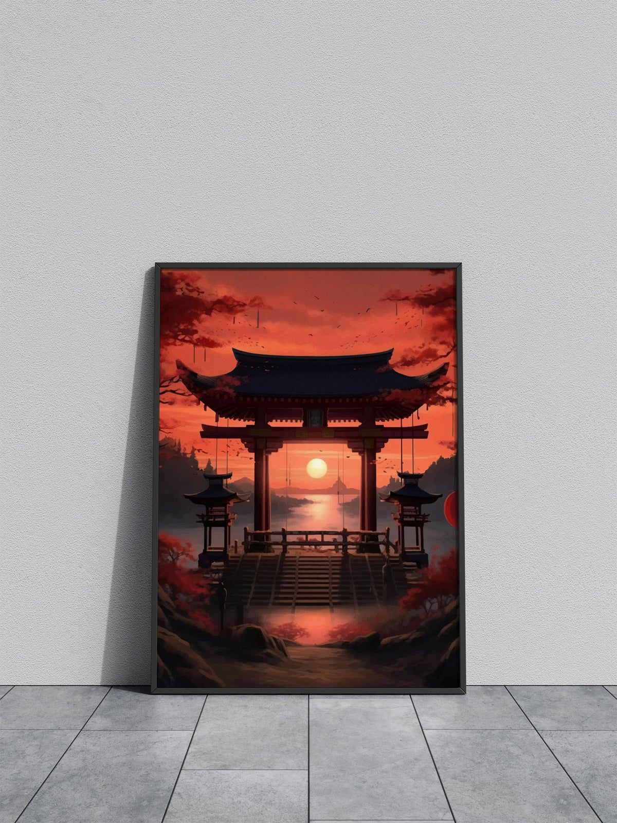 Japan Landscape Nature Asian Style Poster | Wall Art for Home & Office | High-Quality Print - High-Quality Visual Display