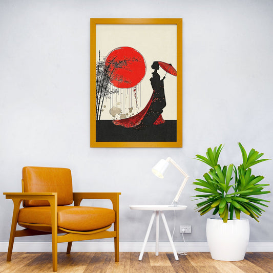 Japan Minimalist Asian Style Poster | Wall Art for Home & Office | High-Quality Print - High-Quality Visual Display