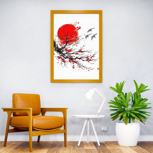 Japan Nature Asian Style Poster | Wall Art for Home & Office | High-Quality Print - High-Quality Visual Display