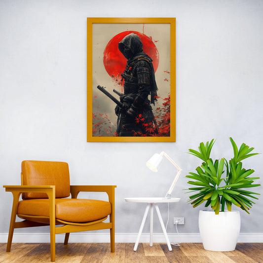 Japan Ninja Shinobi Asian Style Poster | Wall Art for Home & Office | High-Quality Print - High-Quality Visual Display
