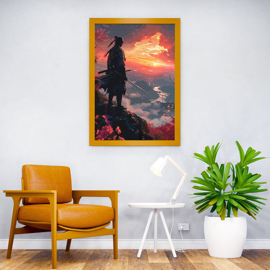Japan Samurai Asian Style Poster | Wall Art for Home & Office | High-Quality Print - High-Quality Visual Display