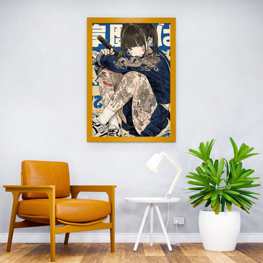 Japan School Asian Style Poster | Wall Art for Home & Office | High-Quality Print - High-Quality Visual Display
