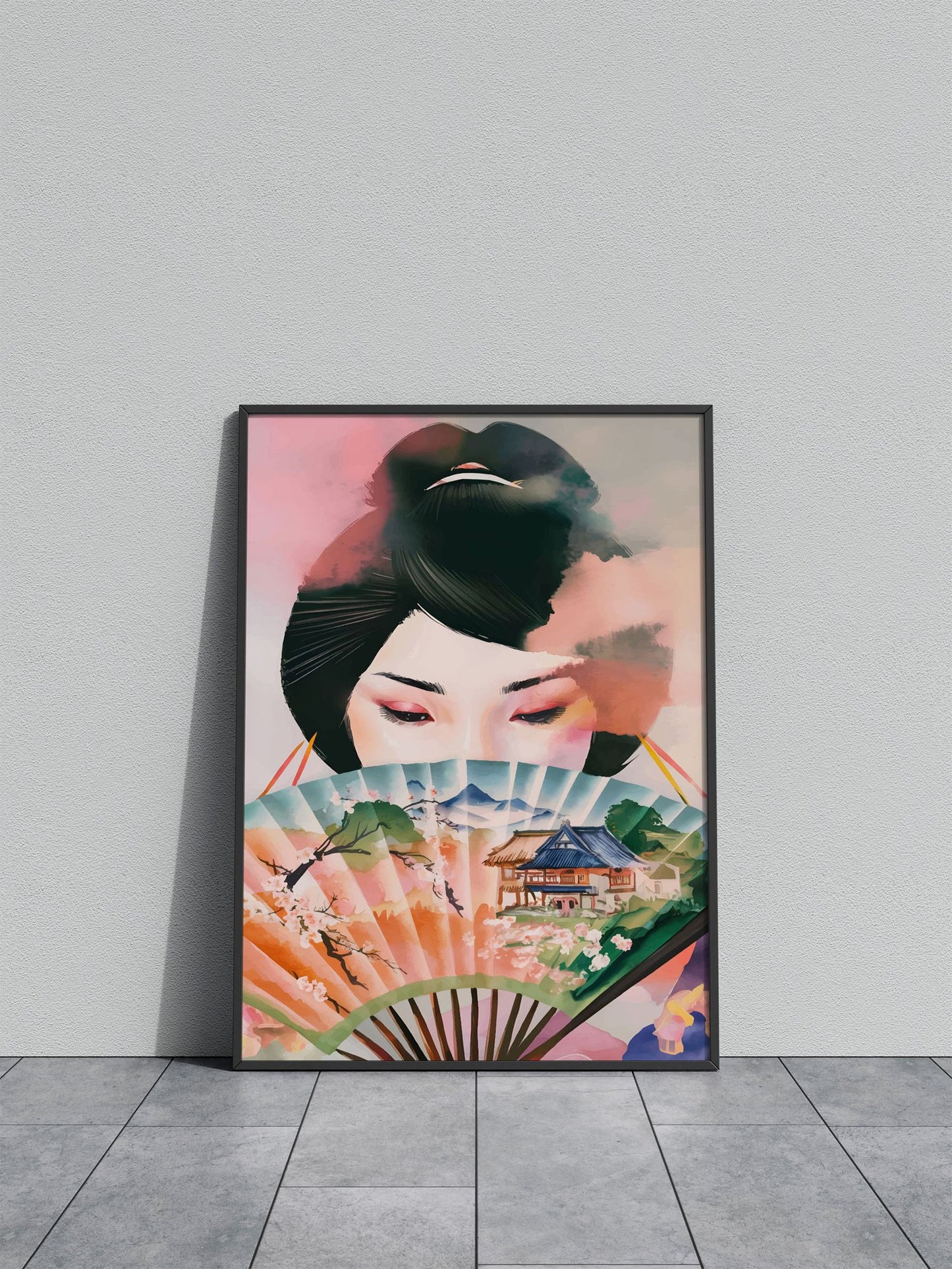 Japan Tokyo Girl Asian Asian Style Poster | Wall Art for Home & Office | High-Quality Print