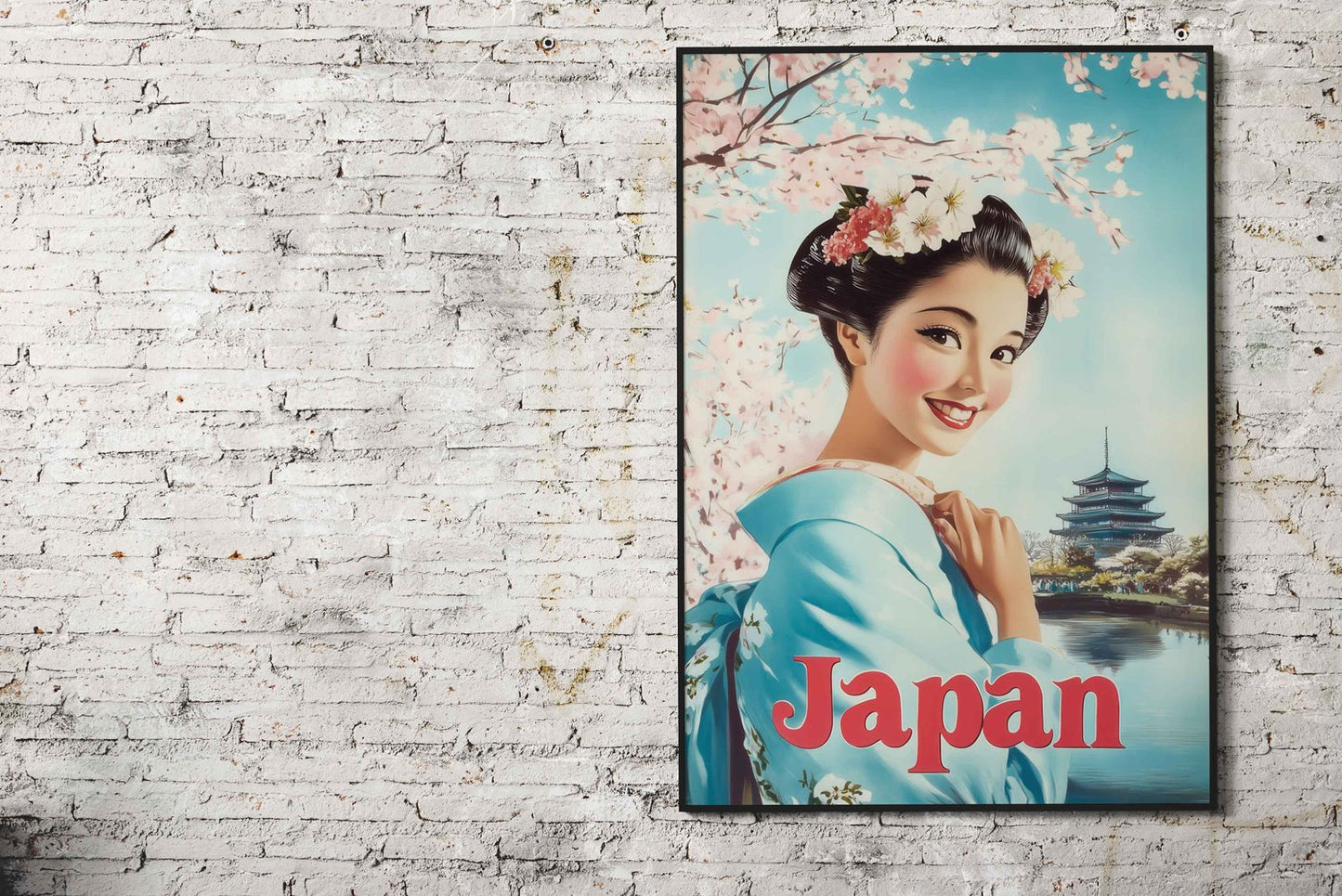 Japan Travel Poster Asian Style Poster | Wall Art for Home & Office | High-Quality Print