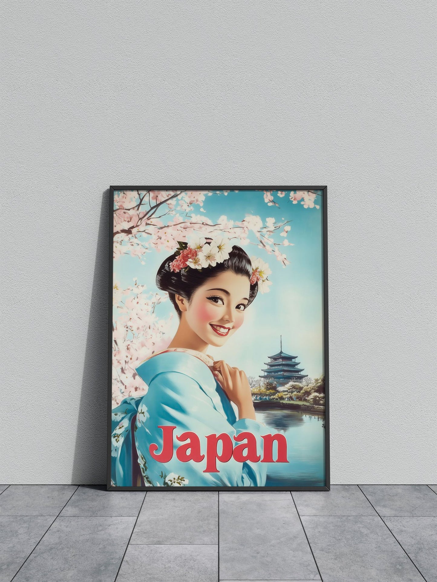 Japan Travel Poster Asian Style Poster | Wall Art for Home & Office | High-Quality Print