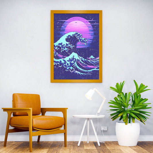 Japan Wave Asian Style Poster | Wall Art for Home & Office | High-Quality Print - High-Quality Visual Display