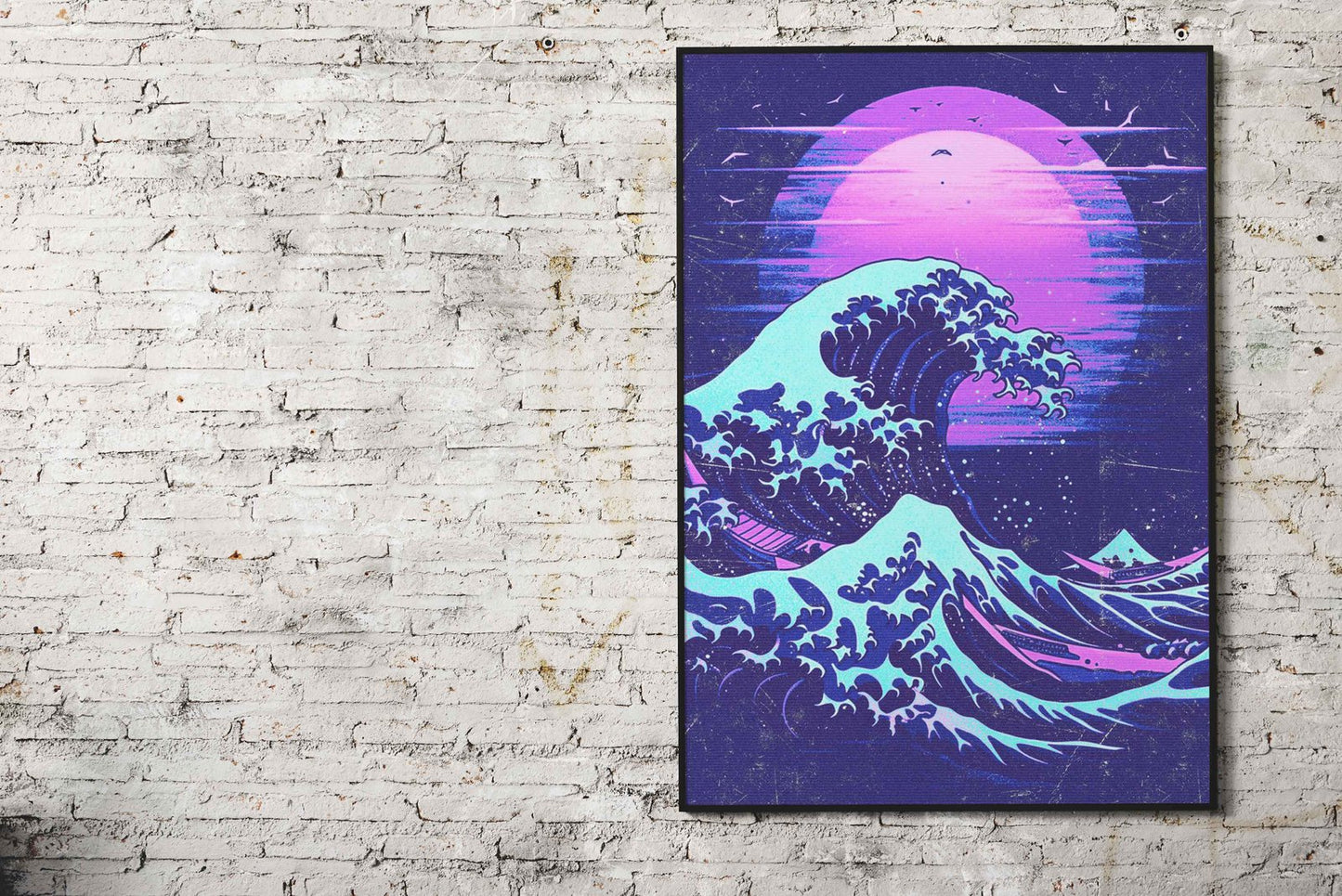 Japan Wave Asian Style Poster | Wall Art for Home & Office | High-Quality Print