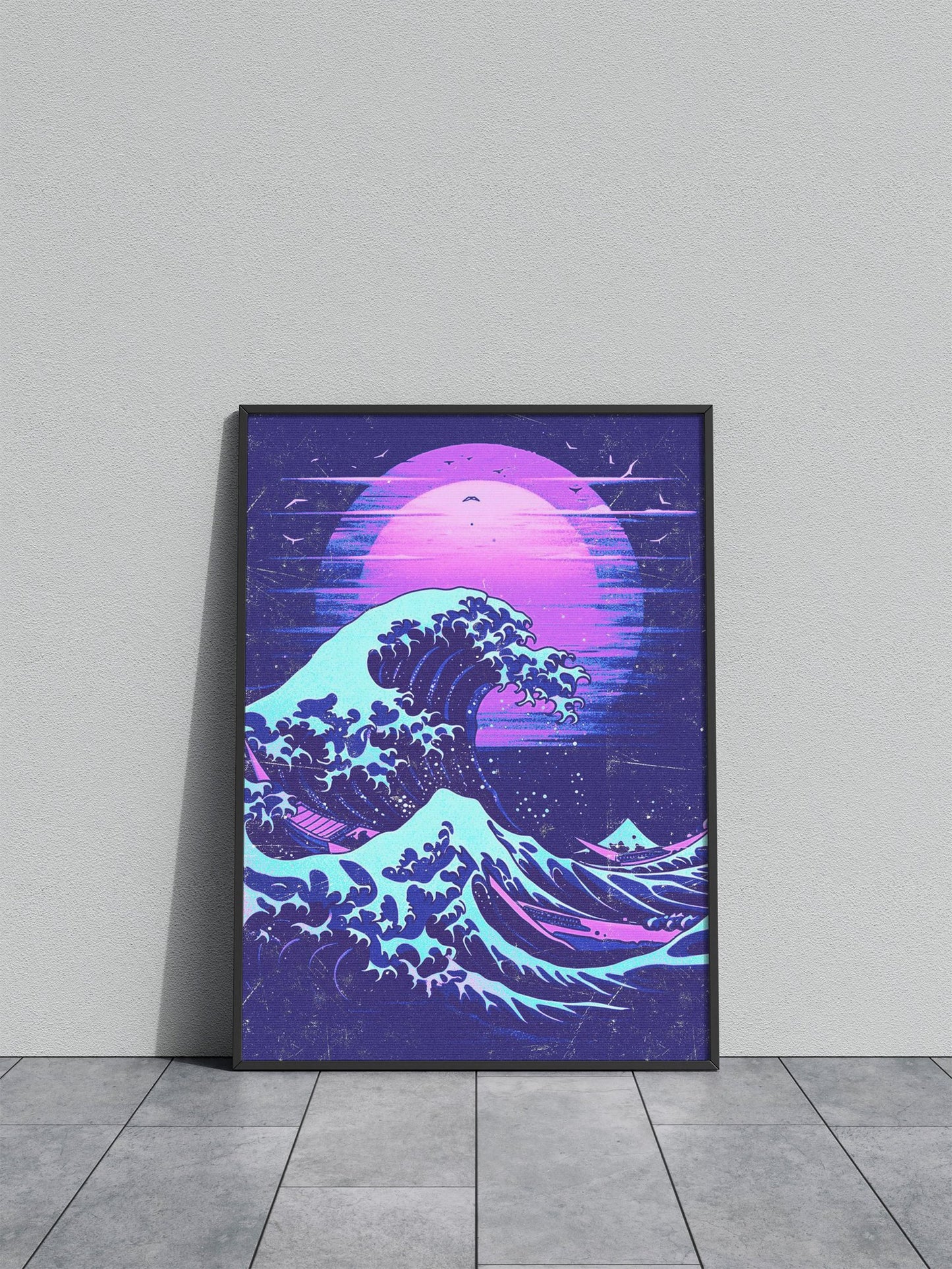 Japan Wave Asian Style Poster | Wall Art for Home & Office | High-Quality Print