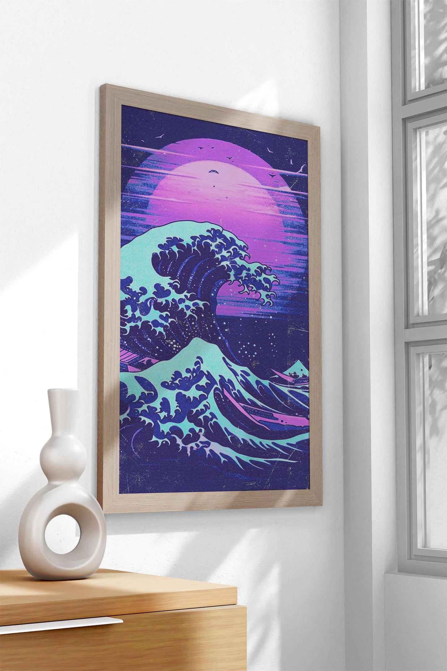 Japan Wave Asian Style Poster | Wall Art for Home & Office | High-Quality Print