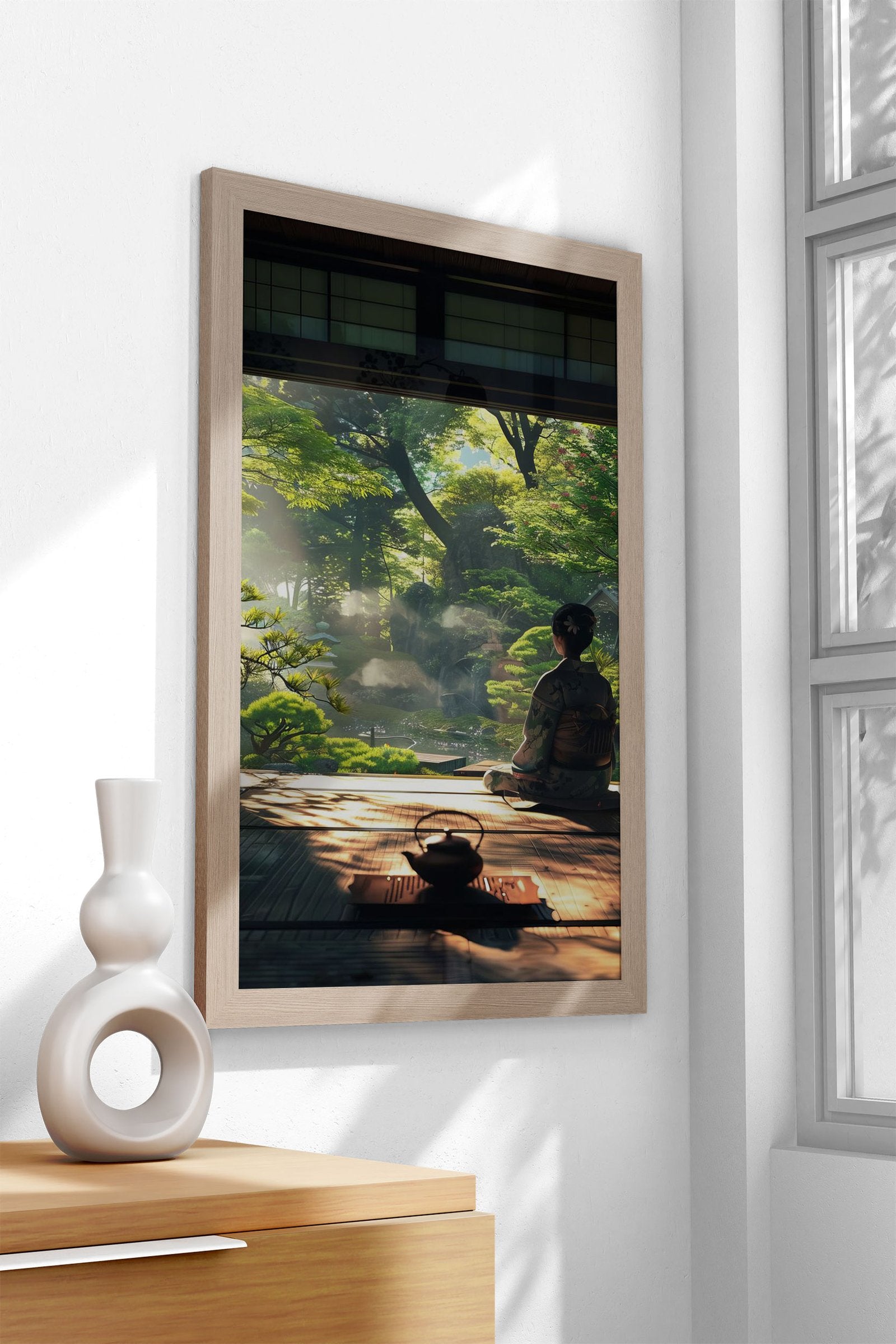 Japan Zen Garden Asian Style Poster | Wall Art for Home & Office | High-Quality Print - High-Quality Visual Display
