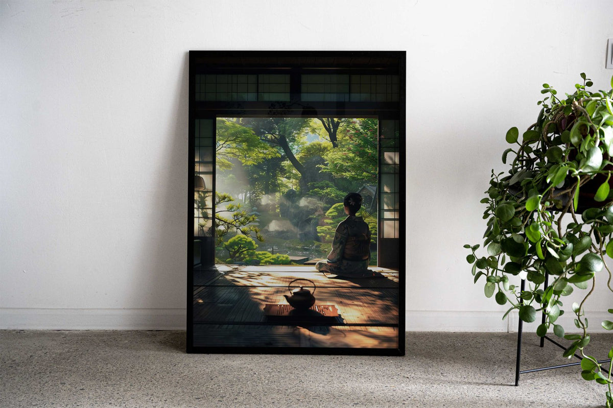 Japan Zen Garden Asian Style Poster | Wall Art for Home & Office | High-Quality Print - High-Quality Visual Display