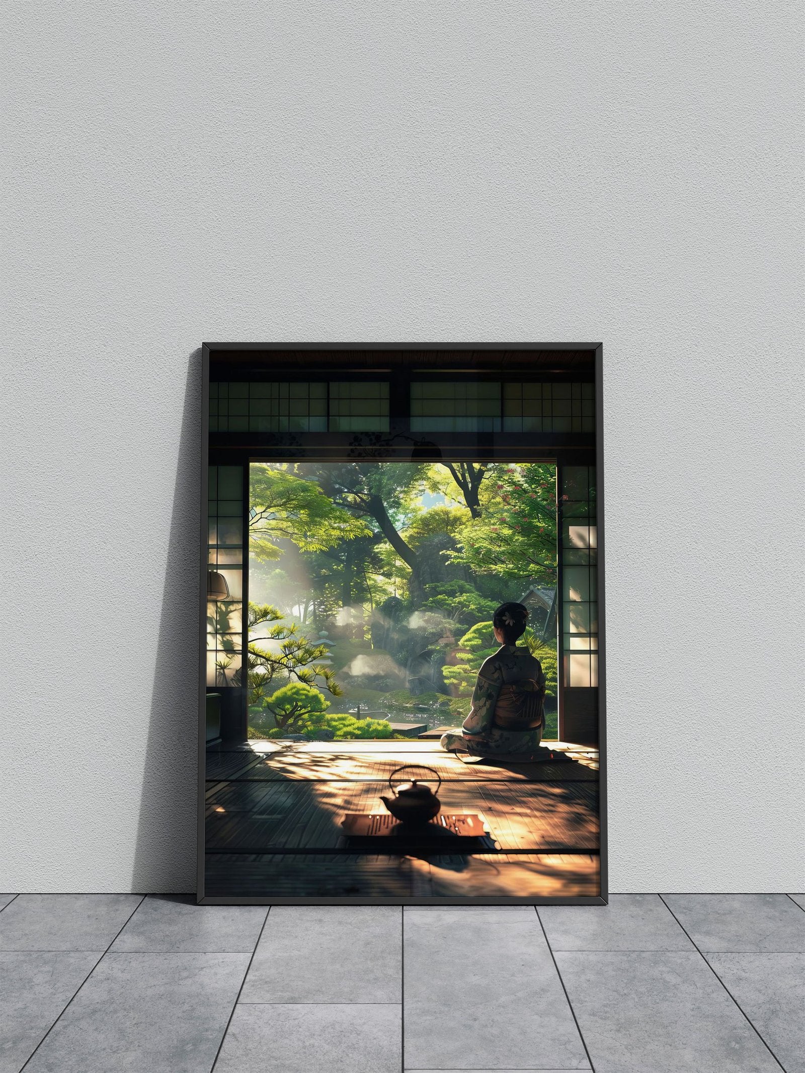 Japan Zen Garden Asian Style Poster | Wall Art for Home & Office | High-Quality Print - High-Quality Visual Display