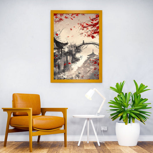 Japan asian Asian Style Poster | Wall Art for Home & Office | High-Quality Print - High-Quality Visual Display