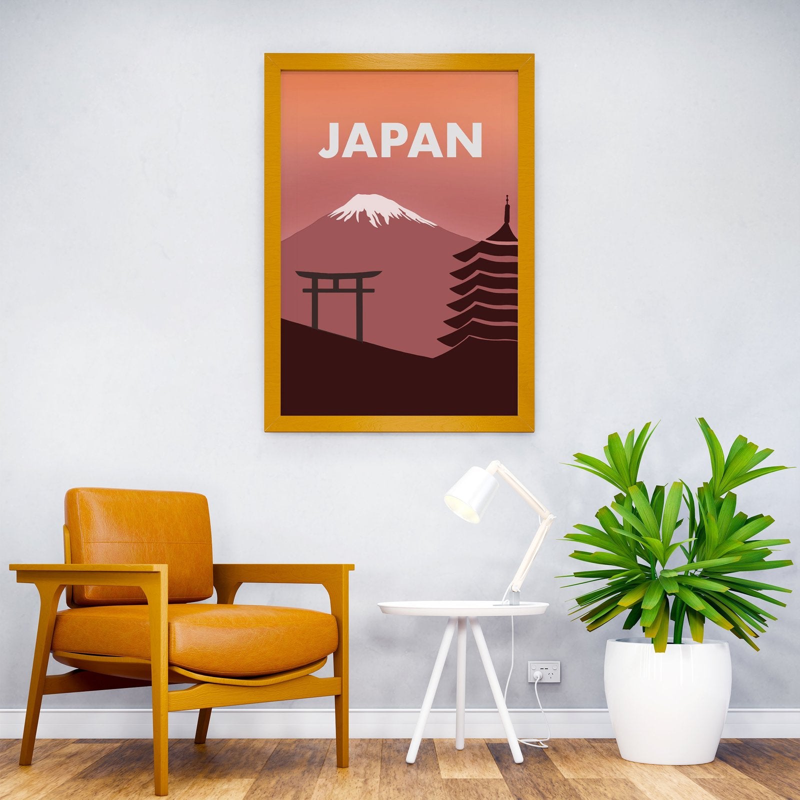 Japan temple Asian Style Poster | Wall Art for Home & Office | High-Quality Print - High-Quality Visual Display