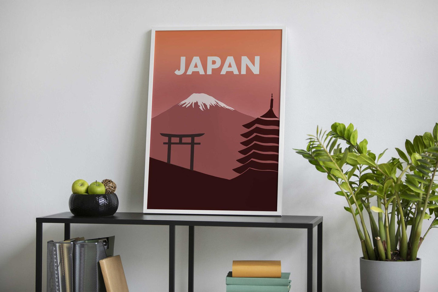 Japan temple Asian Style Poster | Wall Art for Home & Office | High-Quality Print - High-Quality Visual Display