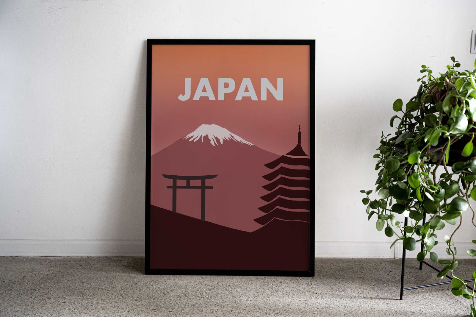 Japan temple Asian Style Poster | Wall Art for Home & Office | High-Quality Print - High-Quality Visual Display