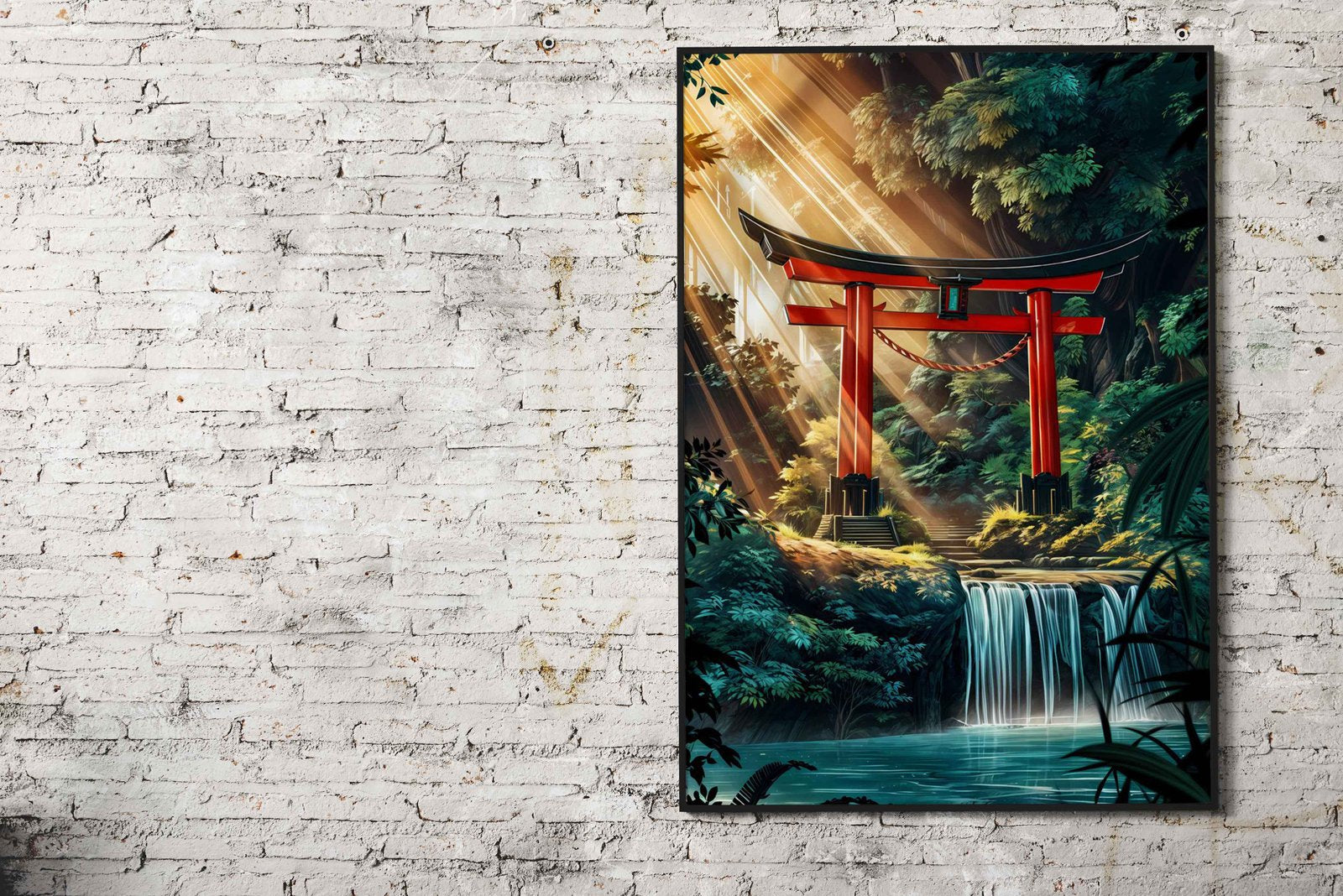 Japan torii gate beautiful Asian Style Poster | Wall Art for Home & Office | High-Quality Print - High-Quality Visual Display