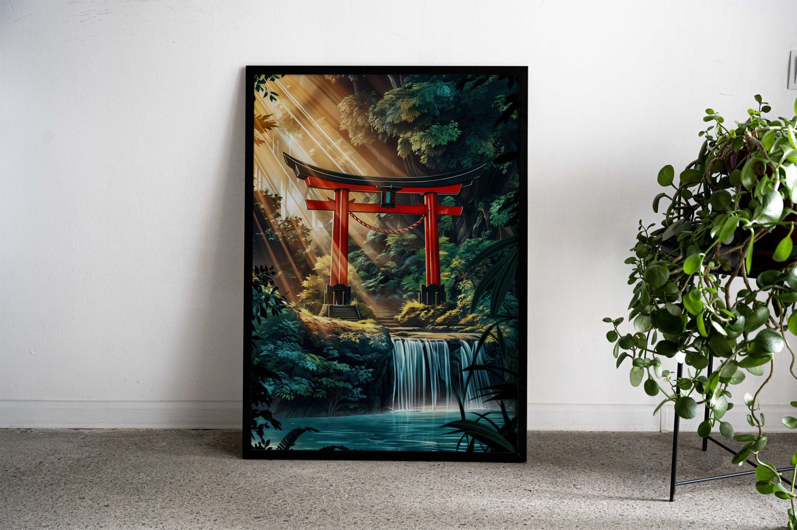 Japan torii gate beautiful Asian Style Poster | Wall Art for Home & Office | High-Quality Print - High-Quality Visual Display