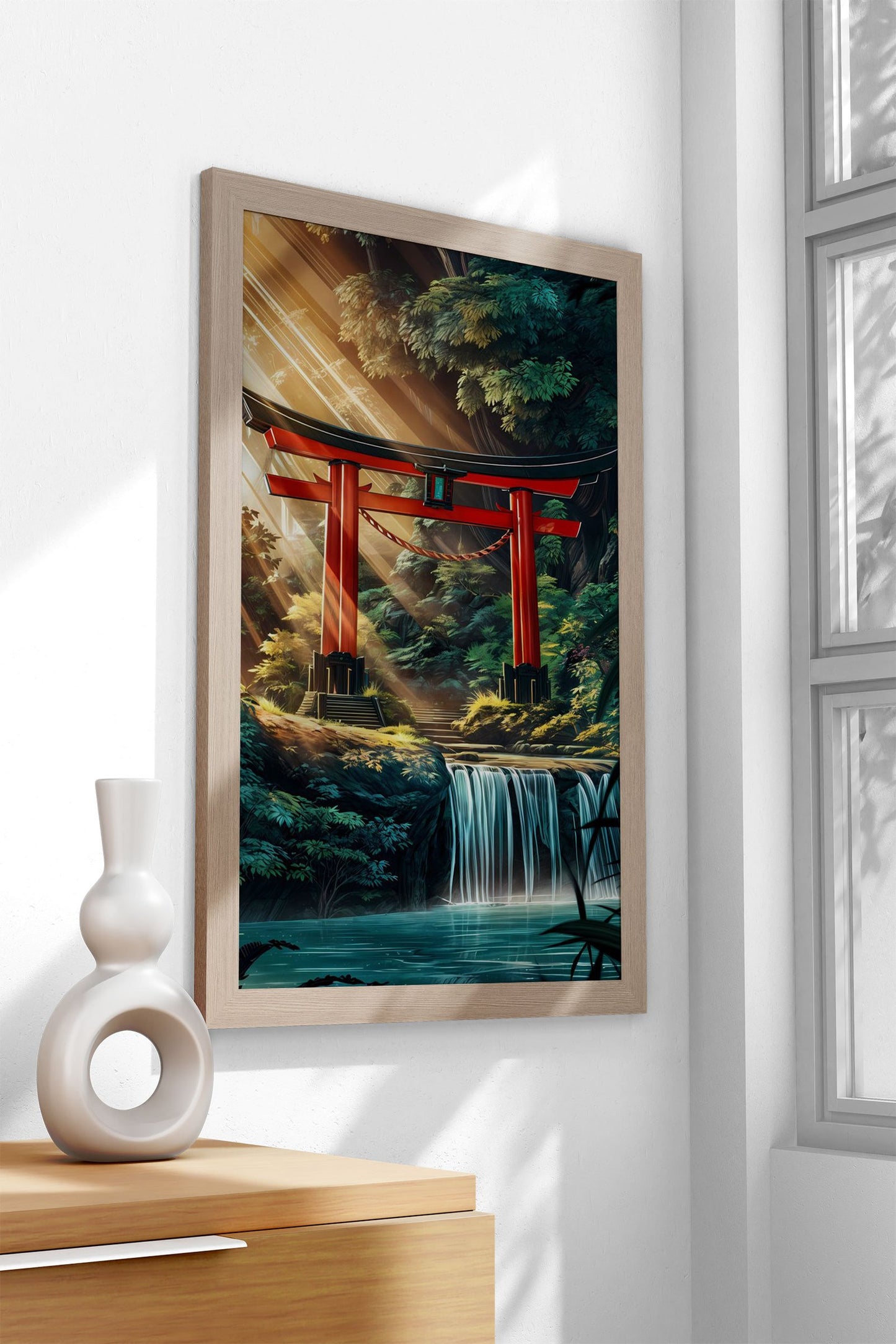 Japan torii gate beautiful Asian Style Poster | Wall Art for Home & Office | High-Quality Print - High-Quality Visual Display