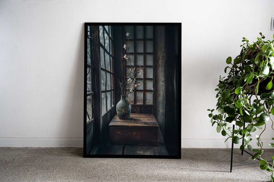 Japan traditional interior Asian Style Poster | Wall Art for Home & Office | High-Quality Print - High-Quality Visual Display