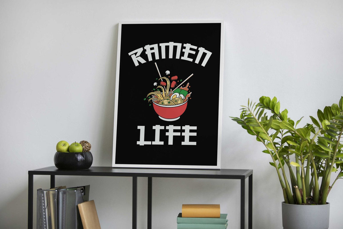 Japanese Anime Ramen Life Asian Style Poster | Wall Art for Home & Office | High-Quality Print - High-Quality Visual Display