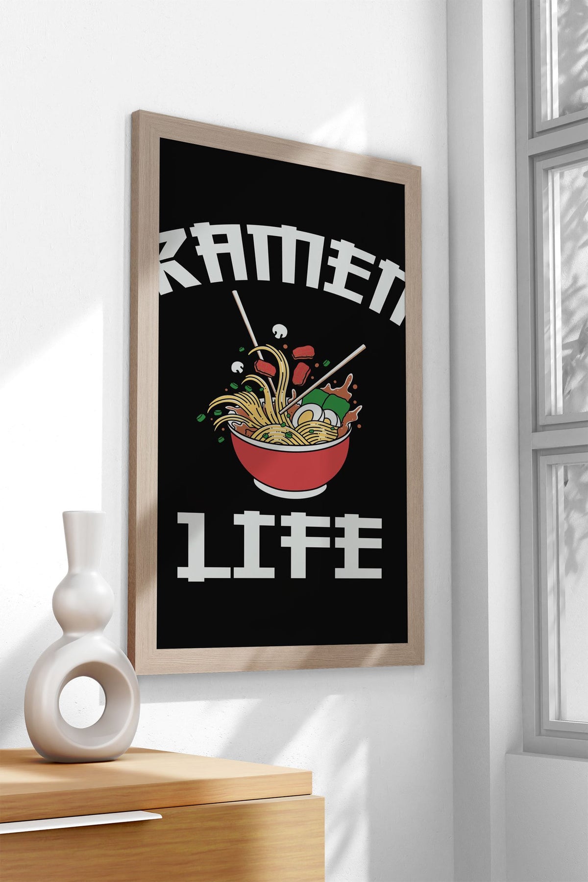 Japanese Anime Ramen Life Asian Style Poster | Wall Art for Home & Office | High-Quality Print - High-Quality Visual Display