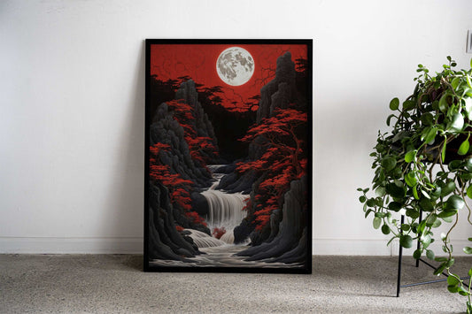 Japanese Art Landscape Asian Style Poster | Wall Art for Home & Office | High-Quality Print - High-Quality Visual Display