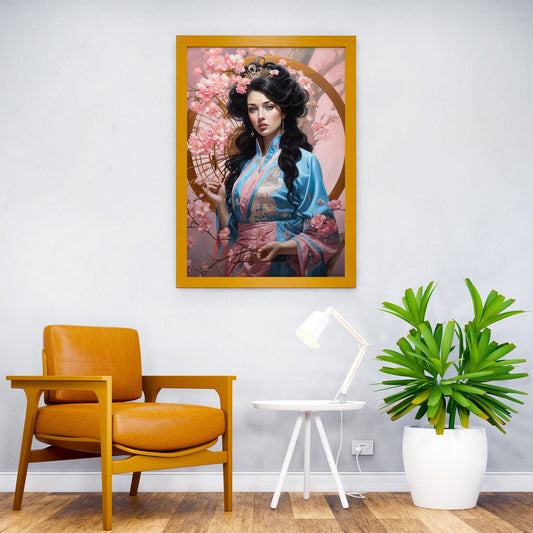 Japanese Beauty Asian Style Poster | Wall Art for Home & Office | High-Quality Print - High-Quality Visual Display