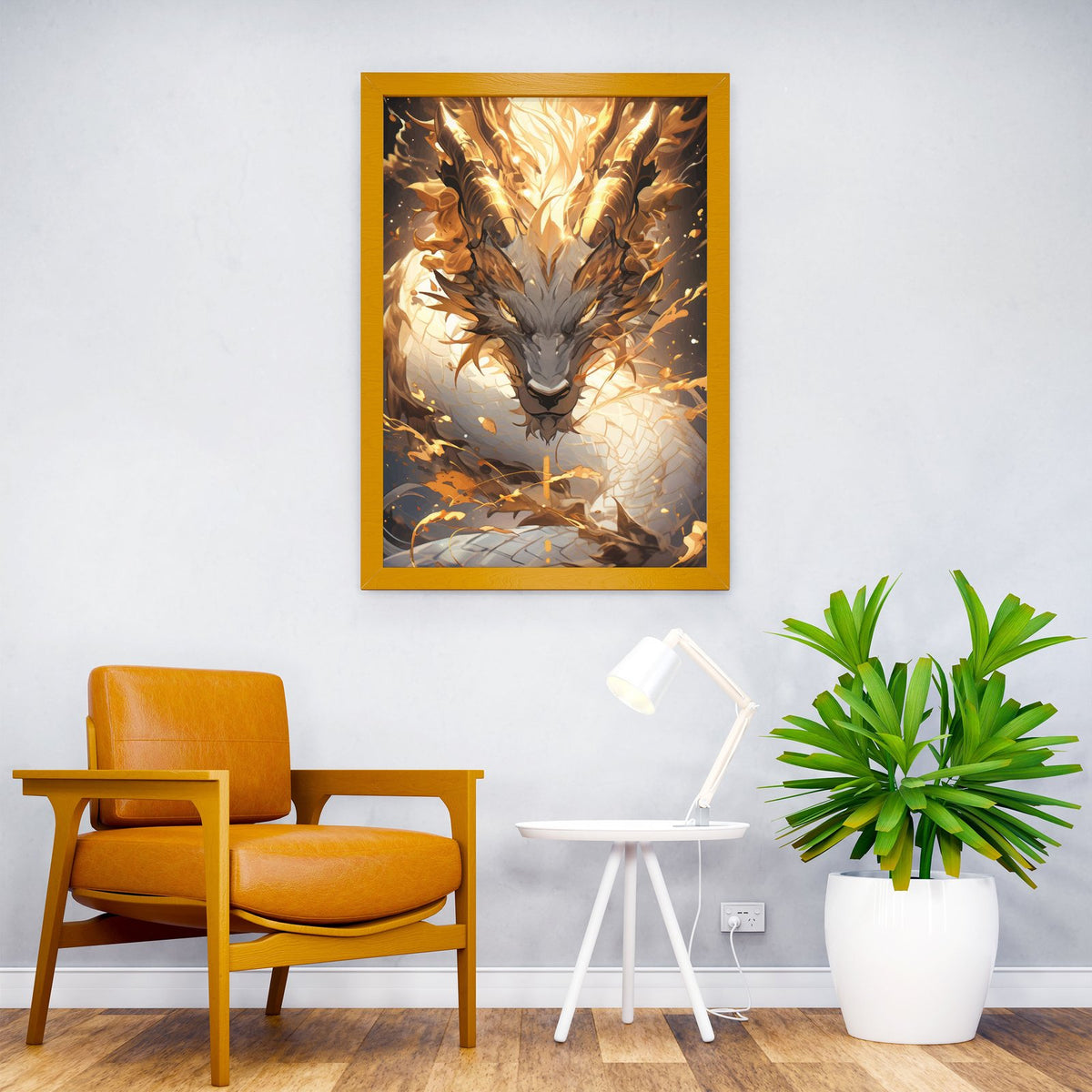 Japanese Dragon Universe Asian Style Poster | Wall Art for Home & Office | High-Quality Print - High-Quality Visual Display