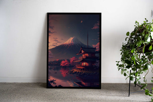 Japanese Dream Asian Style Poster | Wall Art for Home & Office | High-Quality Print - High-Quality Visual Display