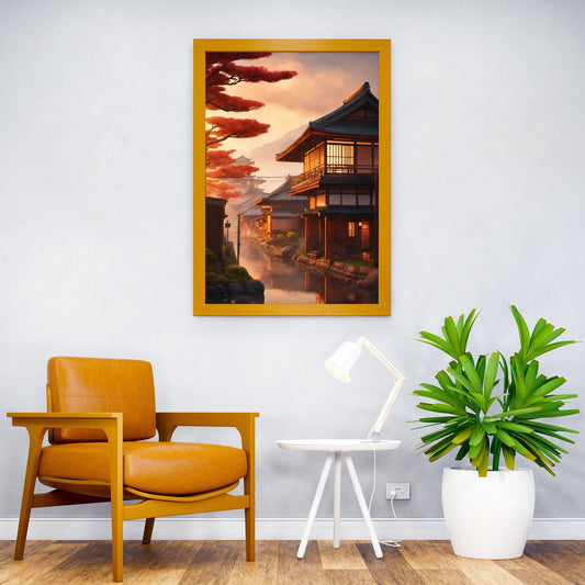 Japanese Fantasy Asian Style Poster | Wall Art for Home & Office | High-Quality Print - High-Quality Visual Display