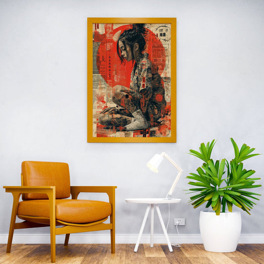 Japanese Girls Asian Style Poster | Wall Art for Home & Office | High-Quality Print - High-Quality Visual Display