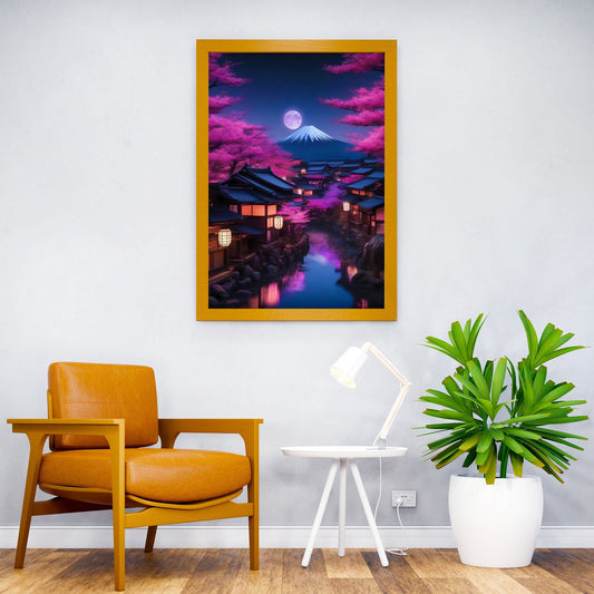 Japanese Ilustration Asian Style Poster | Wall Art for Home & Office | High-Quality Print - High-Quality Visual Display