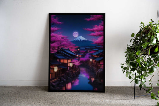 Japanese Ilustration Asian Style Poster | Wall Art for Home & Office | High-Quality Print - High-Quality Visual Display
